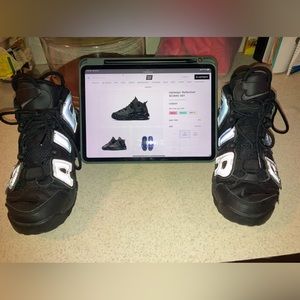 GS Nike air more up-tempo reflective